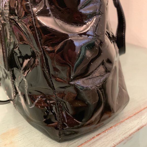 COACH signature patent leather bag - Picture 4 of 5
